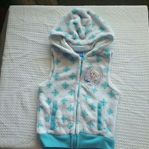 Disney Frozen vest hoodie